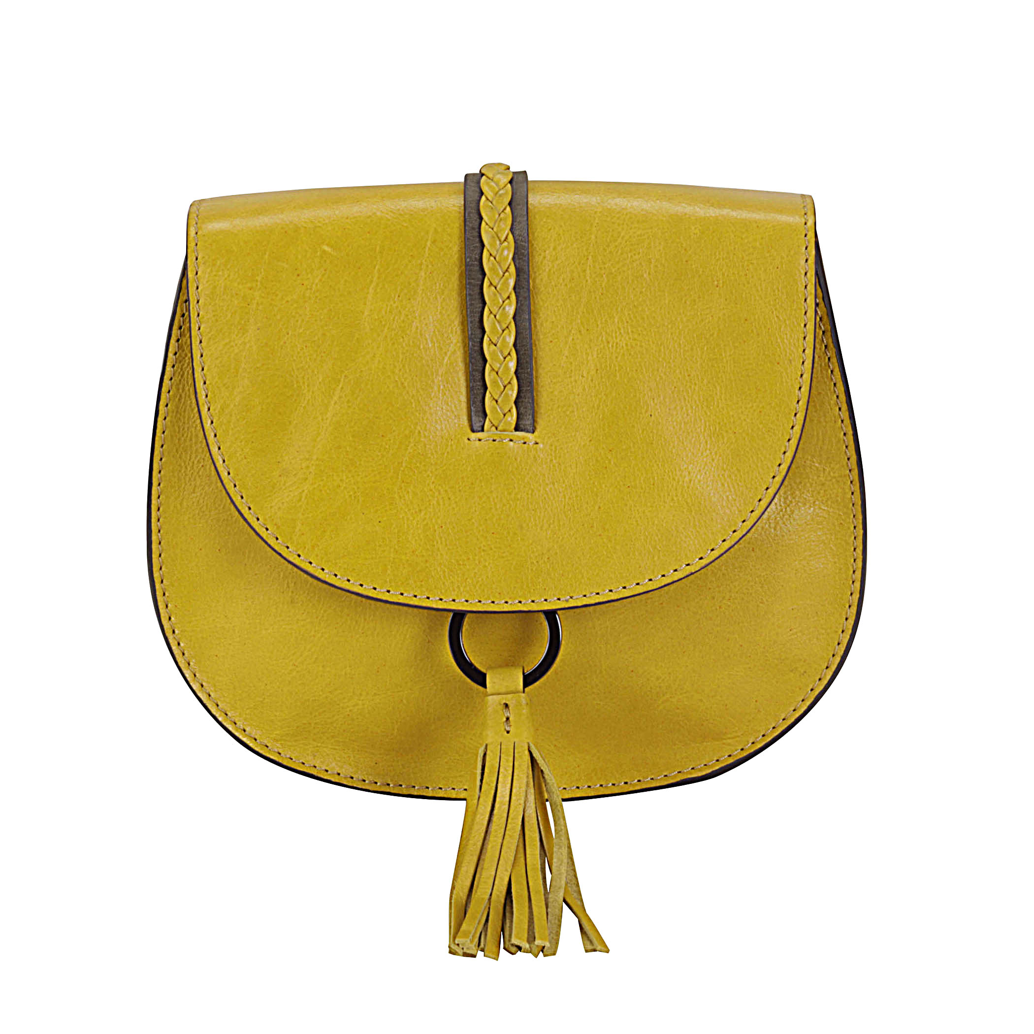 Ring Saddle Bag - Tango Yellow